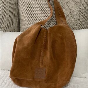💕Haute Hippie Brown Suede Bag